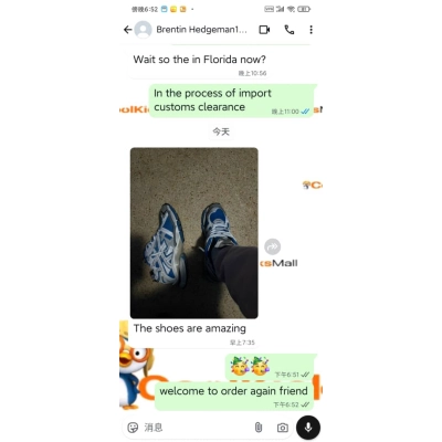 PKGoden Balenciaga Runner White Blue 677403W3RB34912 02