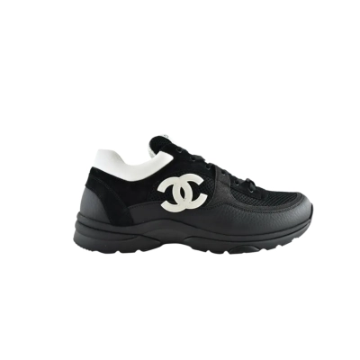 PKGoden Chanel Sneaker Black White 01