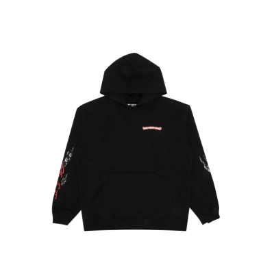 Chrome Hearts x Matty Boy Stay Fast Hoodie Black 01