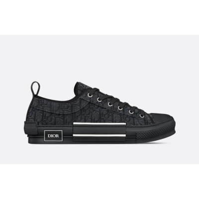 PKGoden B23 League Low-Top Sneaker Black Dior Oblique Jacquard 01