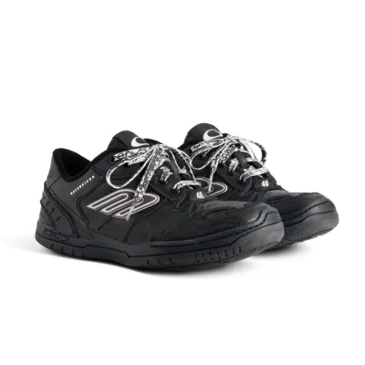 PKGoden Balenciaga Hamptons Worn-out Sneaker in Black 02