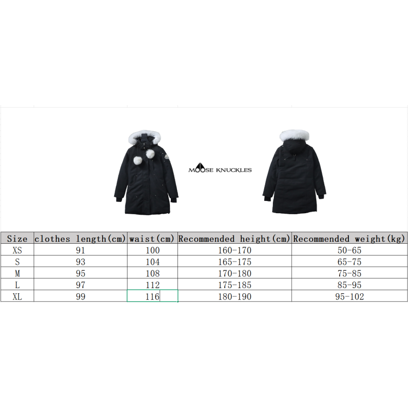 Moose Knuckles Classic Down Jacket 01 Black/ 01 Red/ 01 White/ 01 Dark Blue