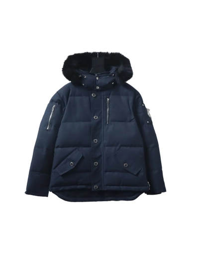 Moose Knuckles Classic Down Jacket 06 dark blue 01