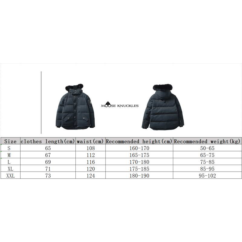 Moose Knuckles Classic Down Jacket 06 Gray