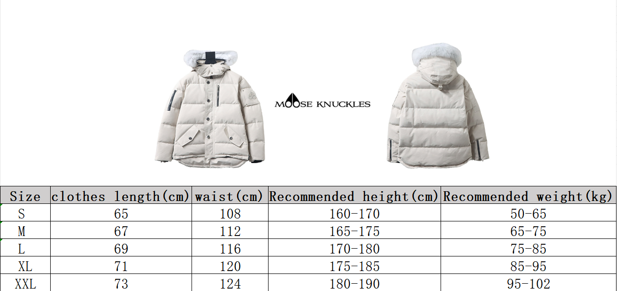 Moose Knuckles Classic Down Jacket 06Beige