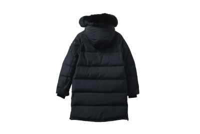 Moose knuckles stirling classic long down jacket 07 Long Black 02