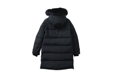 Moose knuckles stirling classic long down jacket 07 Long Black 02