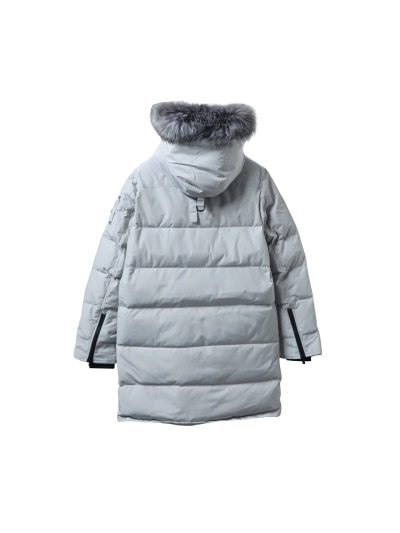 Moose knuckles stirling classic long down jacket 07 Long Gray 02