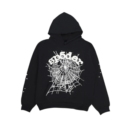 Sp5der OG Web Black hoodie 01