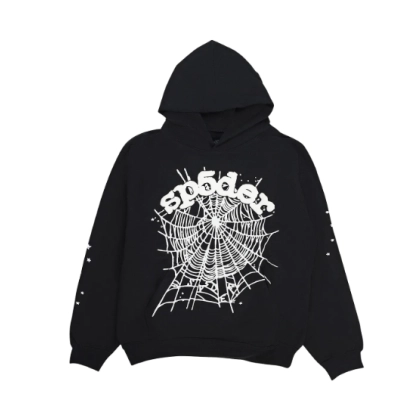 Sp5der OG Web Black hoodie 01