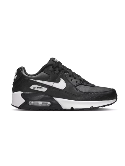 POP Air Max 90 Leather GS Black White CD6864-029  01