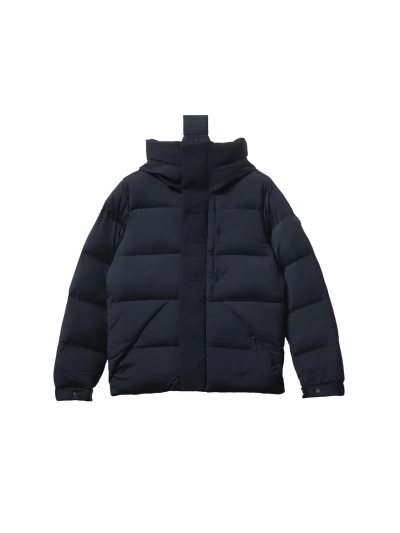 Madeira Moncler Black Label Black Warrior Short Down Jacket 01