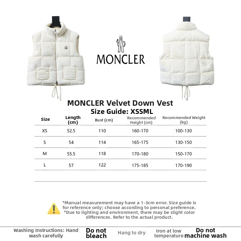 Moncler Velvet Down Vest