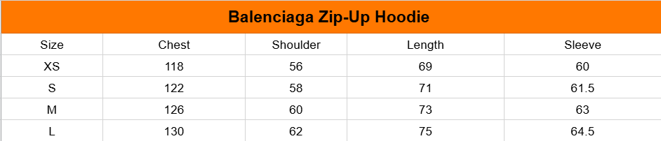 Balenciaga x Under Armour Zip-Up Hoodie Regular Fit