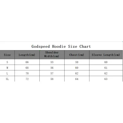 Godspeed F.T.D Hoodie #5502 Red 02