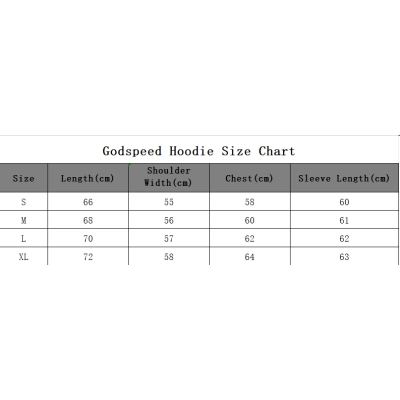 Godspeed F.T.D Hoodie #5502 Red 02