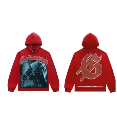 Godspeed F.T.D Hoodie #5502 Red 01