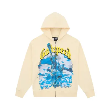 Godspeed Chrome Liberty Hoodie Bone 01