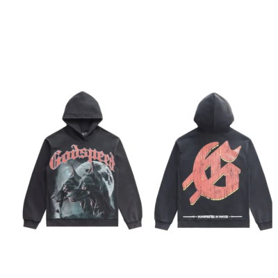 Godspeed F.T.D Hoodie #5502 Black 01
