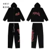 Godspeed OG Logo Black Sweatsuit G6031-8230 Red Letter Print