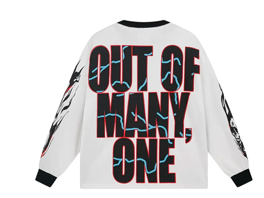 Godspeed Pitstop Thermal Long Sleeve T-shirt #3101 White/Apricot