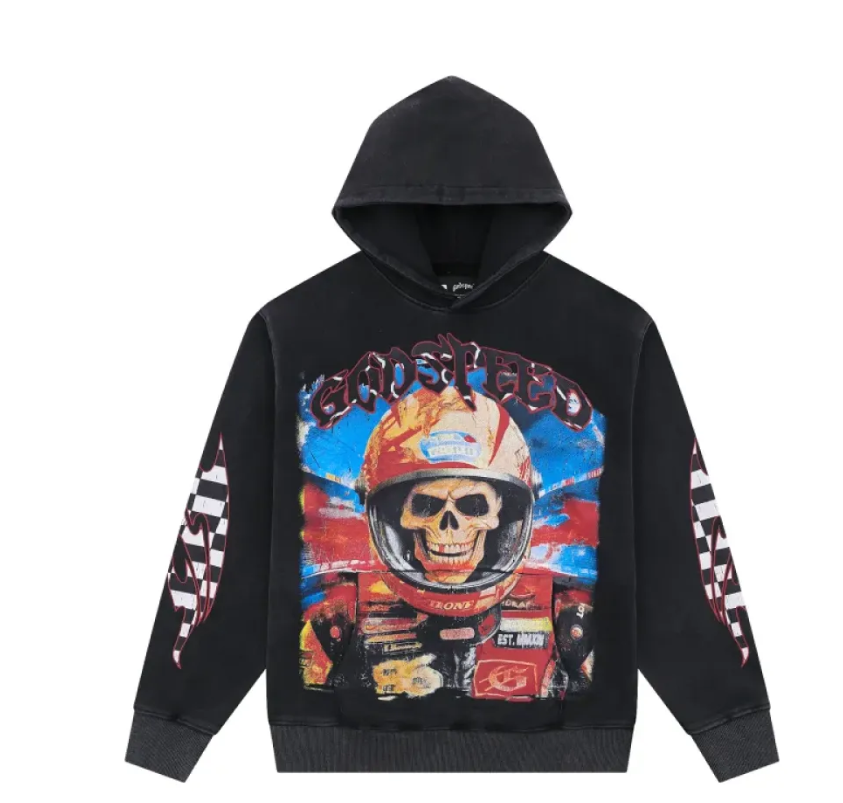 Godspeed Racer Goldie Hoodie Black