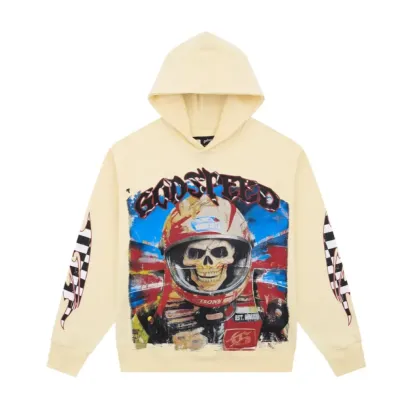 Godspeed Racer Goldie Hoodie Bone 01
