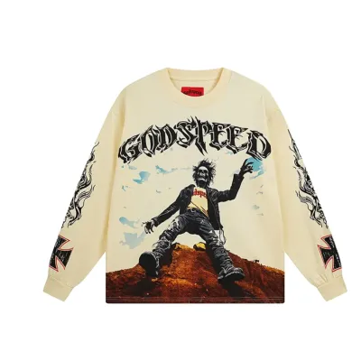 Godspeed Rocker Thermal Long Sleeve T-shirt #3103 Apricot 01