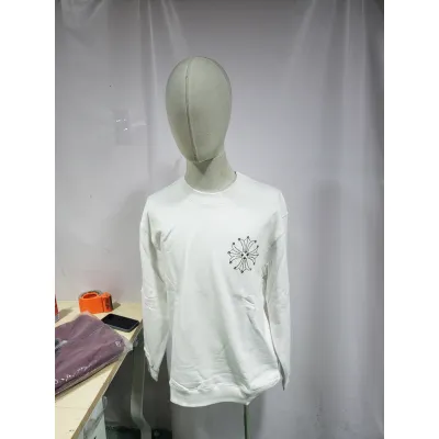 CHROME HEART Hoodies Black and White,8212 02