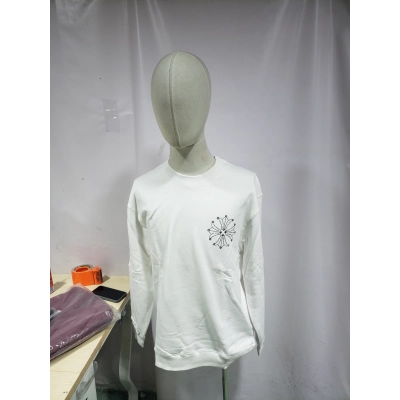 CHROME HEART Hoodies Black and White,8212 02