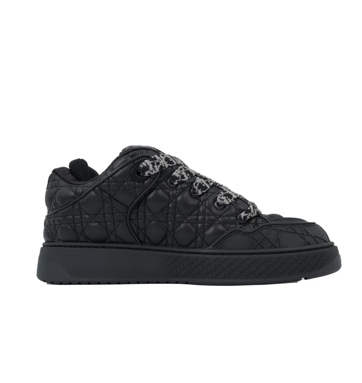PKGoden Dior B9S Skater ERL Black Quilted Cannage Calfskin 3SN288ZTT_H900