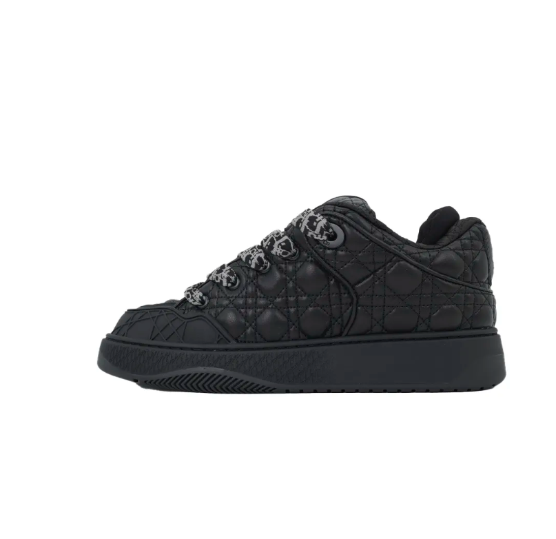 PKGoden Dior B9S Skater ERL Black Quilted Cannage Calfskin 3SN288ZTT_H900
