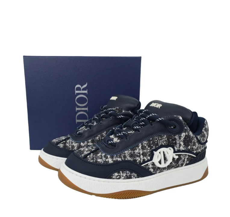 PKGoden Dior B9S Skater Tweed Navy Blue 3SN307ZZX-H559