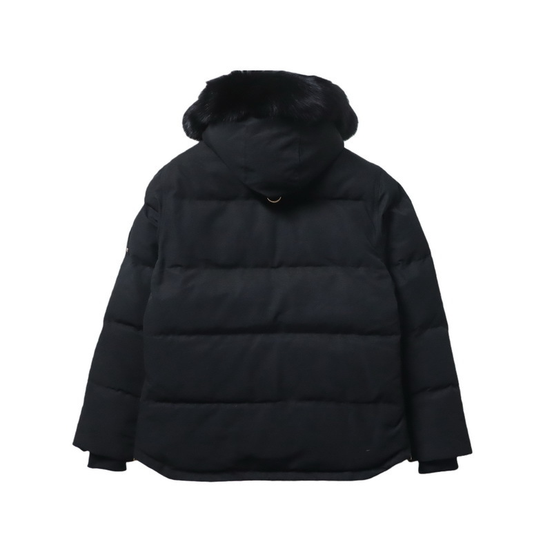 Moose Knuckles 05 Gold Scissors Down Jacket Black