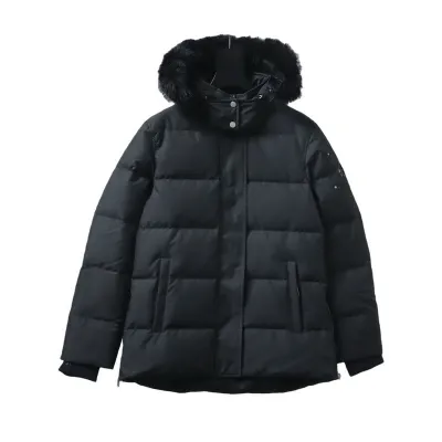 Moose Knuckles 11 Cloud Down Jacket Black 01