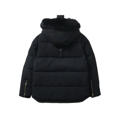 Moose Knuckles 06 Classic Down Jacket with Gold Scissors Black 02
