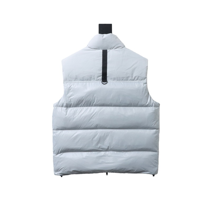 Moose Knuckles Glossy Down Vest White