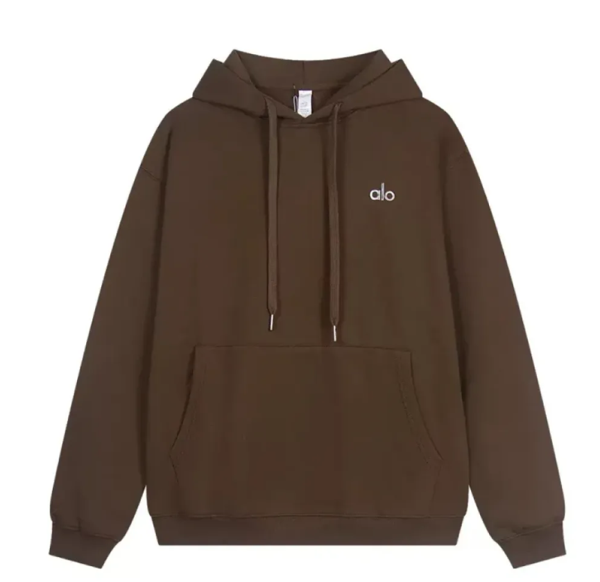 Alo Yoga Accolade Hoodie Brown