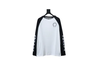 Chrome Hearts 25FW Black Label Patchwork Print Long-Sleeve T-Shirt Black 01