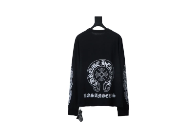 Chrome Hearts 25FW Horseshoe Print Long-Sleeve T-Shirt Black 02
