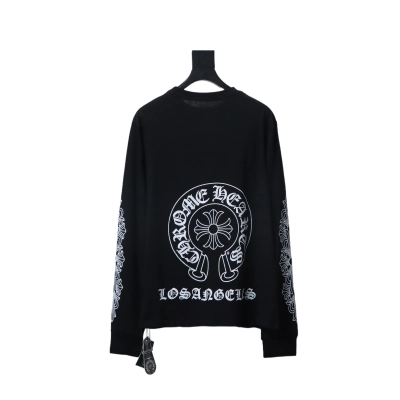Chrome Hearts 25FW Horseshoe Print Long-Sleeve T-Shirt Black 02