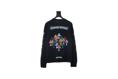 Chrome Hearts 25FW Scroll Print Long-Sleeve T-Shirt Black 02