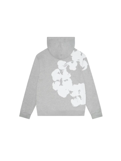 Denim Tears Big Cotton Wreath Hoodie Grey 02