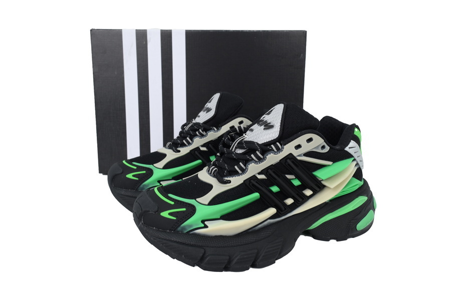LJR Pharrell x VIRGINIA x adidas Adistar Jellyfish Black Green JP9266