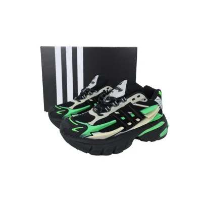 LJR Pharrell x VIRGINIA x adidas Adistar Jellyfish Black Green JP9266 02