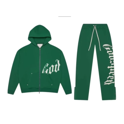 Godspeed OG Logo V2 Sweatsuit Green 01