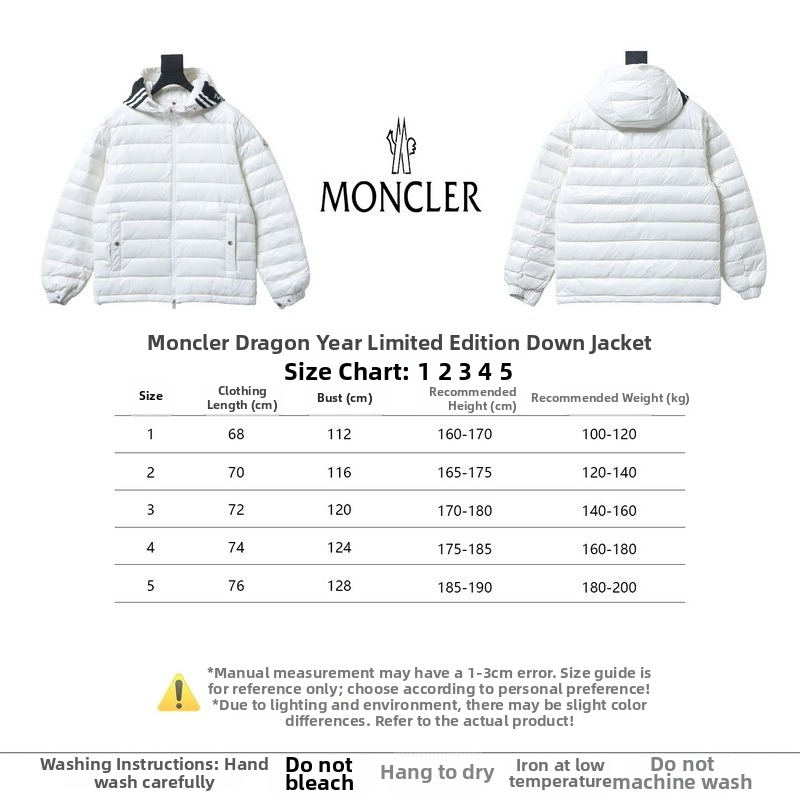 Moncler Year of the Dragon Limited Edition Down Jacket Black