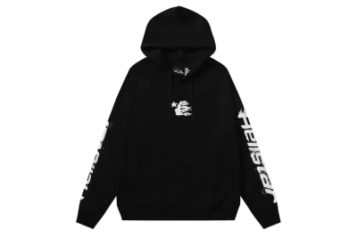 Hellstar Speed Hoodies #2230 Black White 01