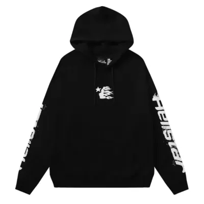 Hellstar Speed Hoodies #2230 Black White 01