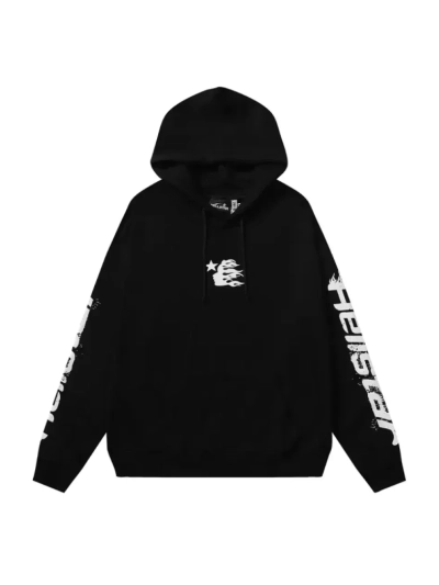 Hellstar Speed Hoodies #2230 Black White 01